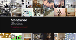Desktop Screenshot of mentmorestudios.co.uk